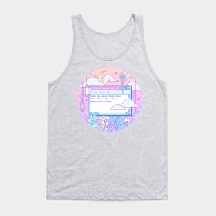 Pastel Dream Journal Tank Top